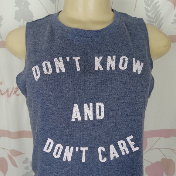 ModernLux sleeveless blue top Size Small - Picture 4 of 7